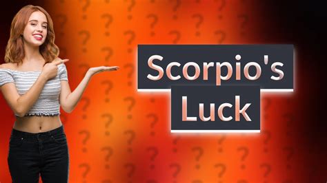 scorpio lucky days to gamble|accurate lucky days for scorpios.